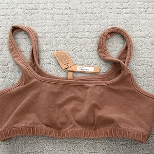 Skim outdoor bra camel
